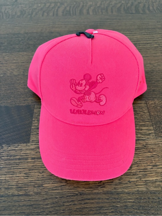 lululemon athletica Accessories - NWT LuLuLemon Hot Pink Mickey Disney Baseball Cap